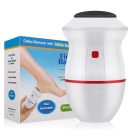 Find Back Callus Remover Built In Vaccum Absorption Electric Foot Grinder With Head Replacement White/Blue