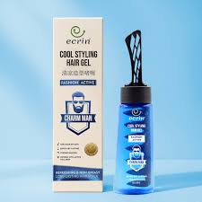 *ECRIN Cool Styling Hair Gel with Active Collagen (280ml)* Strong hold for long-lasting style 💪 | No flakes & non-sticky finish ❌ | Nourishing formula for all hair types 🌿 | Refreshing cool effect for daily use ❄️ | Perfect for clean, sharp & confident