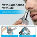 Mini Portable Stainless Steel Manual Nose Hair Trimmer