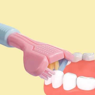 Three Sided Soft Toothbrush Ultra Fine Soft Bristle Adult Toothbrush Oral Care Safety Teeth Brush