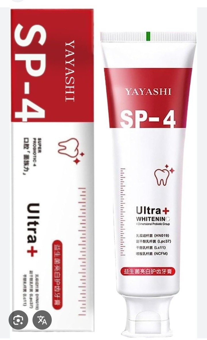 SP-4 Ultra Whitening Probiotic Toothpaste – Natural Teeth Whitening & Long Lasting Fresh Breath - Image 5