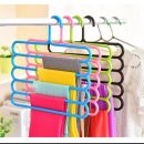 New Multi-purpose Trousers Hanger 5 Layers Pants Hanger