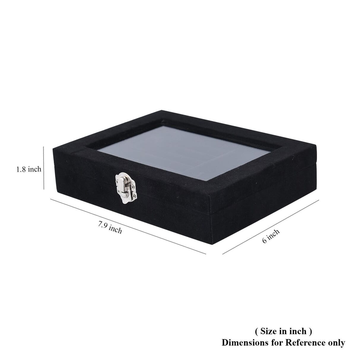 Fashion Portable Velvet Jewelry Ring Jewelry Display Organizer Box Tray Holder Earring Jewelry Storage Case Showcase - Image 9