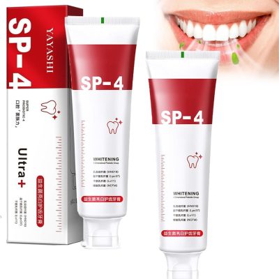 SP4 Toothpaste Ultra Whitening Toothpaste SP-4 Probiotics Whitening Toothpaste by Yayashi