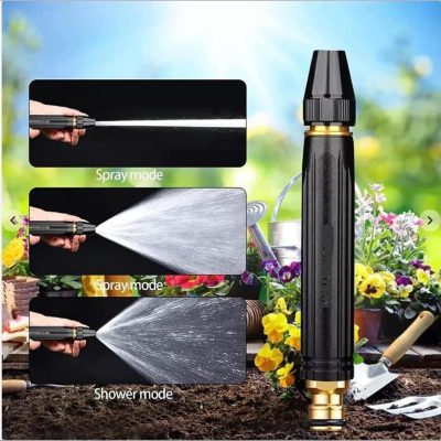 High- Pressure Water Spray Nozzle for Car Garden Lawn Wash Hose Pipe Nozzle