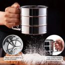 High Quality Stainless Steel Powder Flour Icing Sugar Shaker Sieve Cup Mesh Strainer Baking Kitchen Baking Tea Gadget Tool