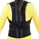 Magnetic Back Brace Posture Corrector Full Back Support Belts for Upper and Lower Back Pain Relief, with Adjustable Soft Elastic Shoulder Straps, M